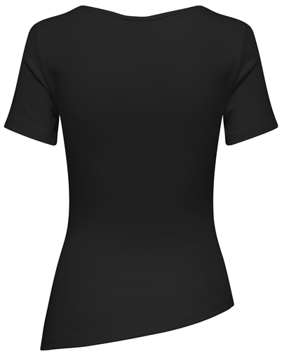 JDY - JDYCatie Assymetric Top - Black